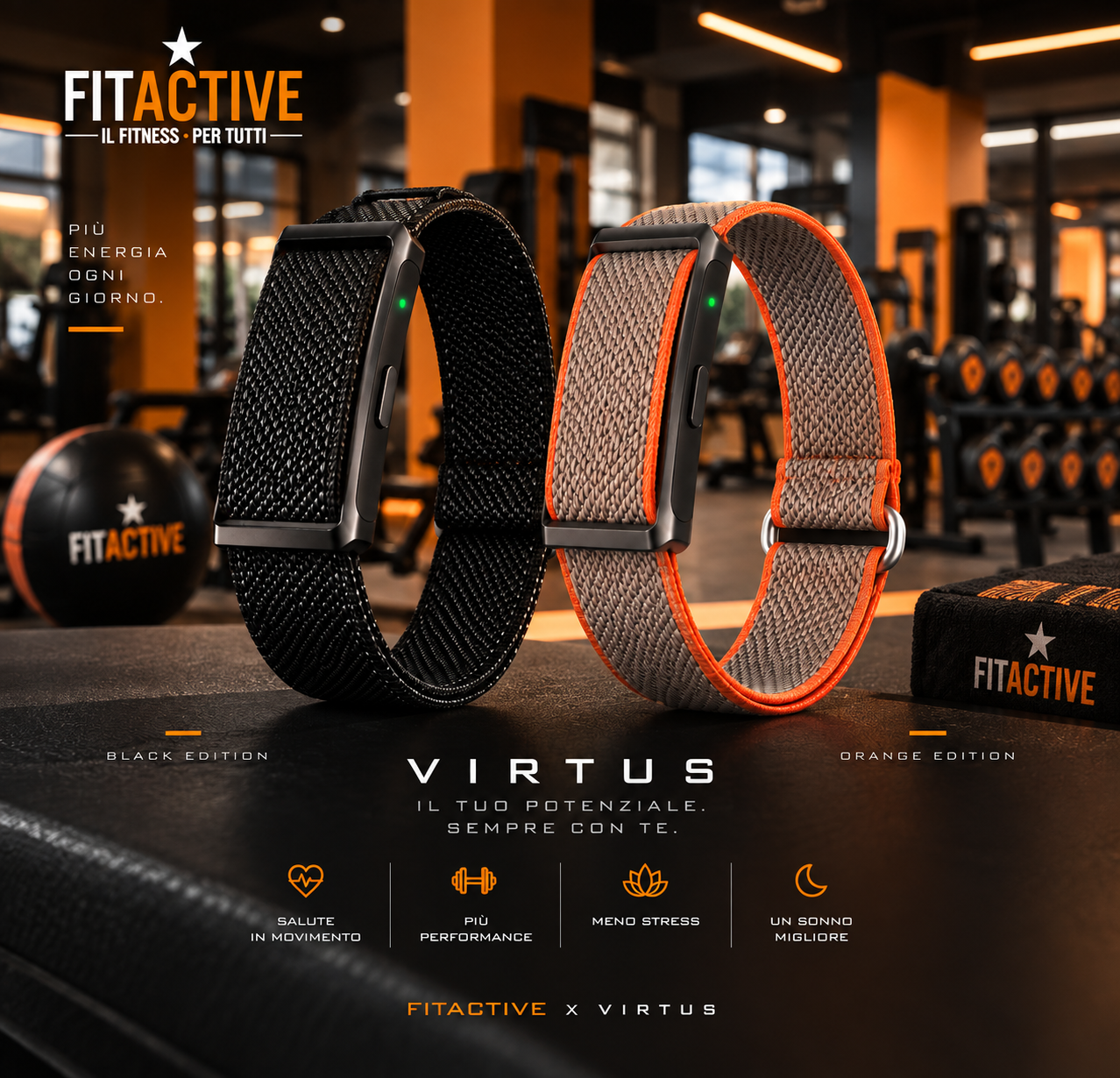 VIRTUS Black Edition e Orange Edition